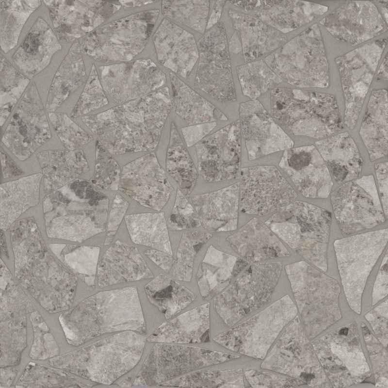 Frammenta Dark Grey Porcelain Mosaic - Palladiana - Matte