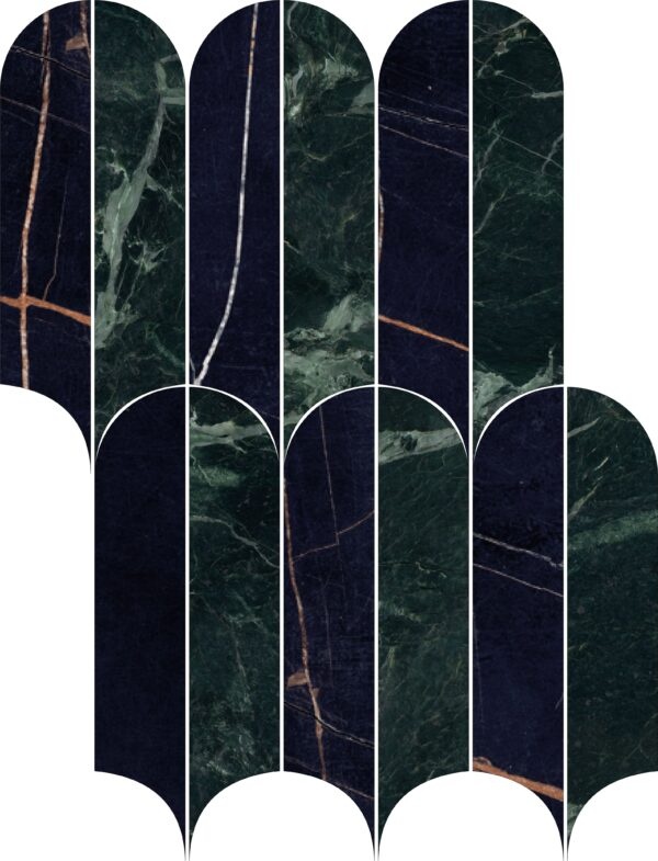 Kobe Verde Porcelain Mosaic - Quill