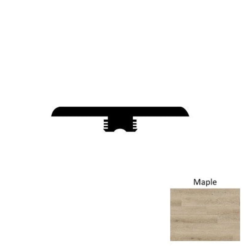 Evolux Iris Tm Maple Luxury Vinyl Moulding / Trim - 1 3/4" X 94" T Molding - Embossed