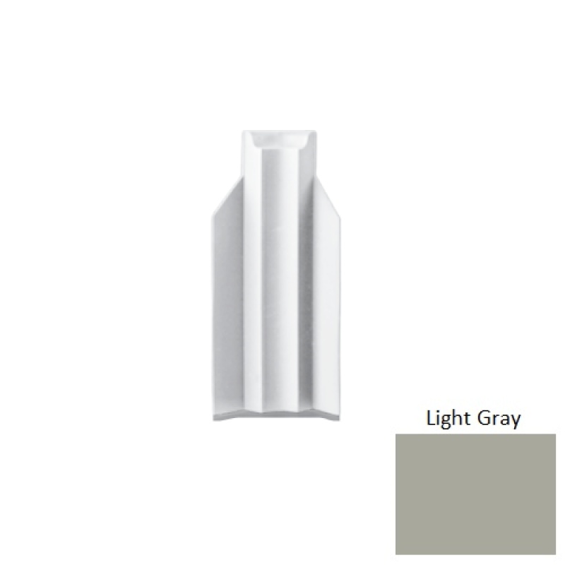 Rcb Light Gray Rubber Moulding Trim Inside Corner Blocks