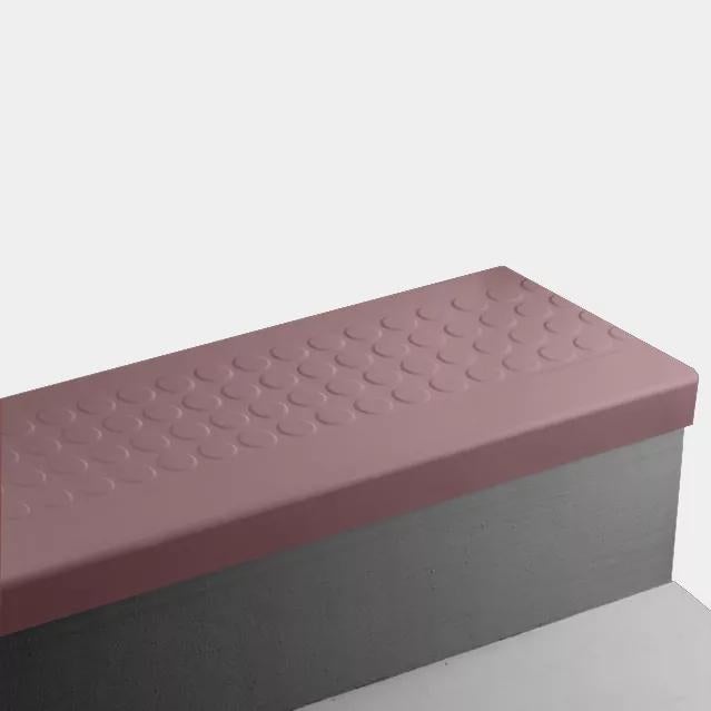 Textured Angle Fit Stair Tread Without Riser