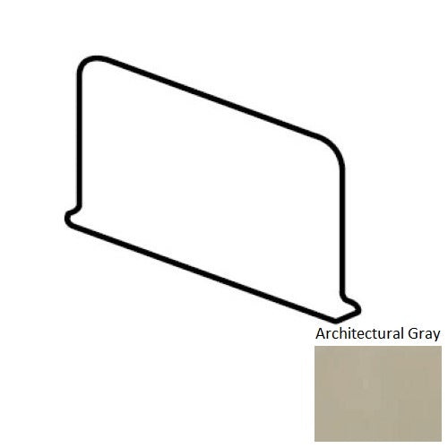 Color Wheel Classic Architectural Gray Ceramic Wall Trim