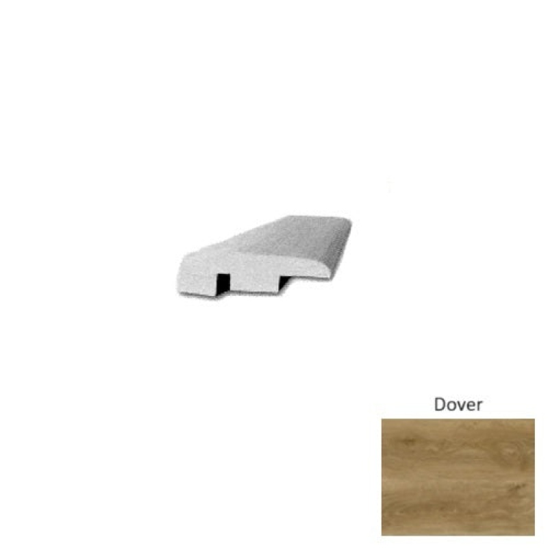 Conquest Dover Luxury Vinyl Moulding / Trim – 94" End Cap – Ceramic Bead