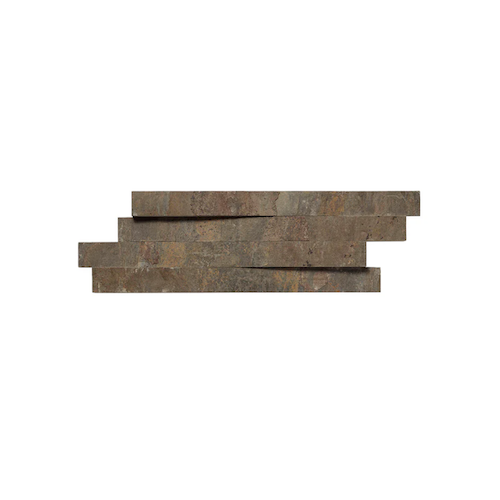Rustic Golden Slate Slate Tile - Split Face - 4" x 22 7/8"
