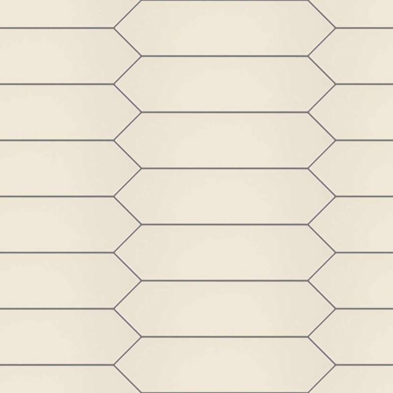Cutlass Cream Ceramic Tile - Glossy - 3" X 12"