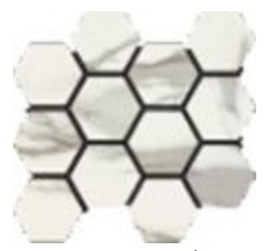Italia Porcelain Mosaic - Hexagon