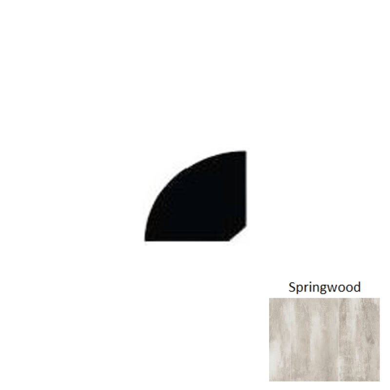 Lamdura Inspirations Springwood Laminate Wood Moulding / Trim - 94" Quarter Round - Embossed