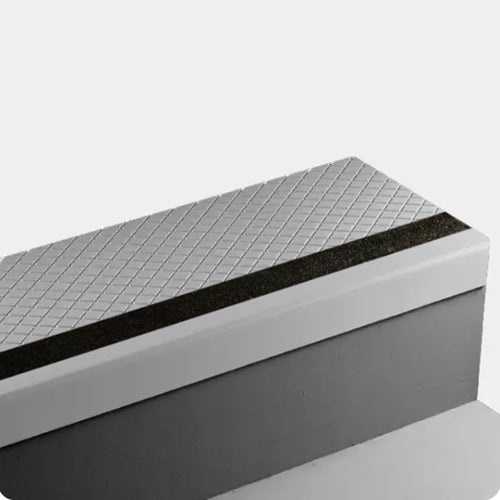 Johnsonite White Slipper Diamond Rubber Stair Tread