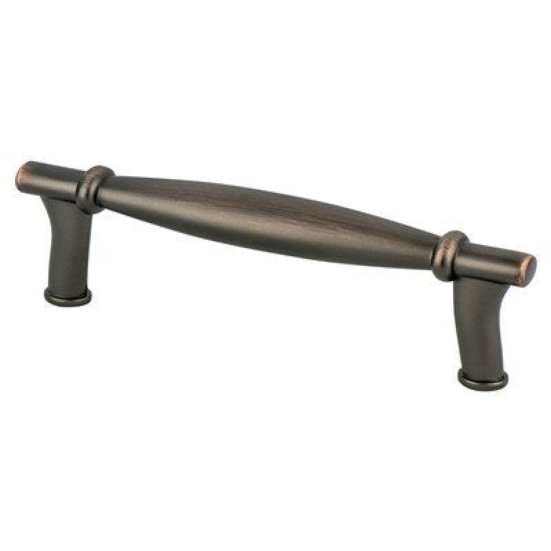 Berenson Dierdra Zinc Bar Pulls – Verona Bronze – 3 25/32" (96 mm) Center to Center