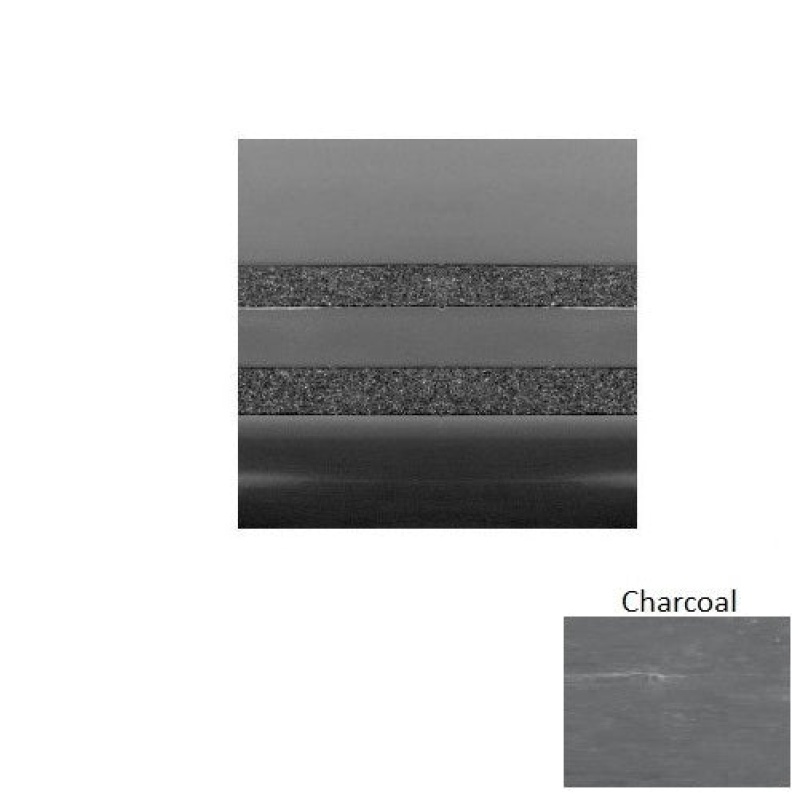 Marbleized Charcoal Rubber Stair Tread