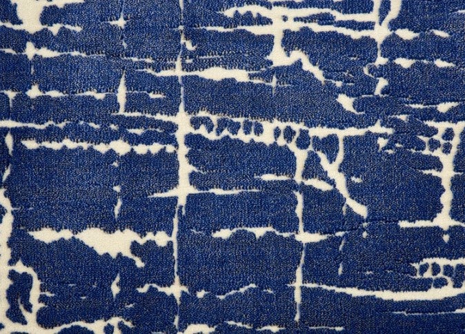 Movement Pop Art Marine Polypropylene & Polysilk Carpet