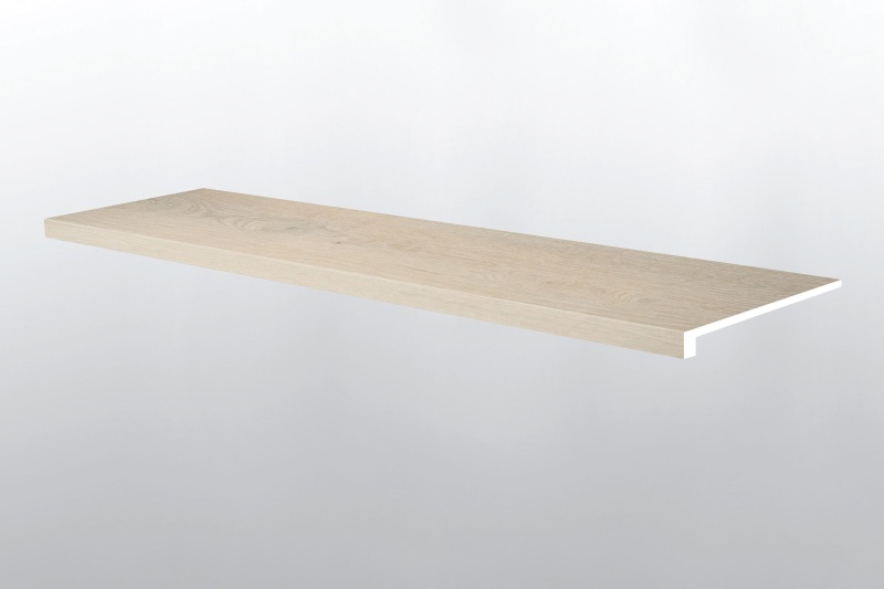 Xl Prescott Runmill Isle Luxury Vinyl Moulding / Trim - 12" X 47.25" Stair Tread Eased Edge - Low Gloss
