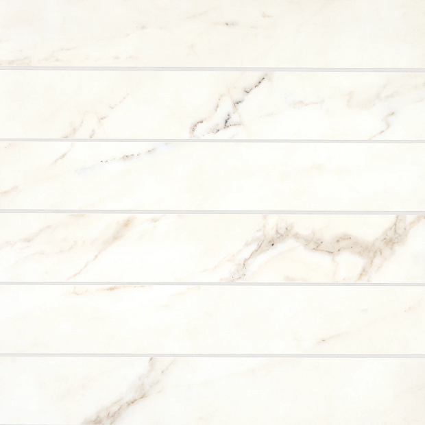 Magnifica Era Calacatta Oro Porcelain Tile - Honed - 4" X 24"