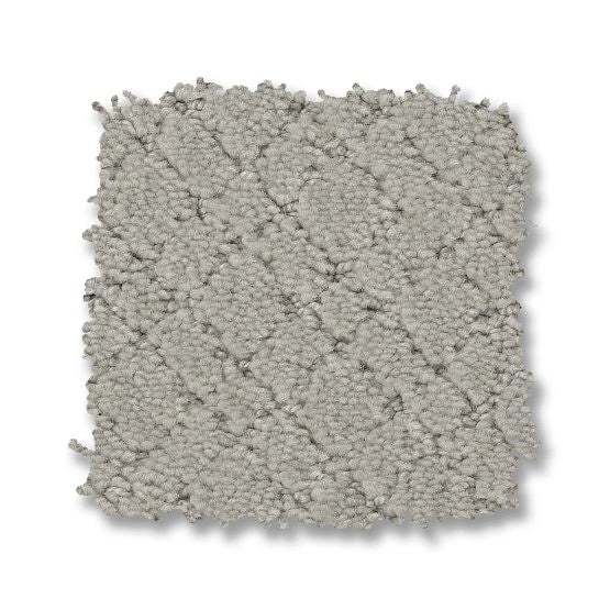Mosaic Gentle Gray Nylon Carpet - Pattern