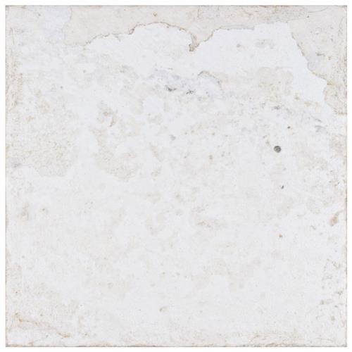 Aevum White Ceramic Tile - Mixed 7 7/8" x 7 7/8"