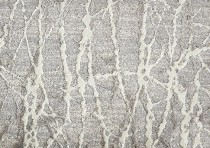 Relax Sound Waves Chrome Polysilk Blend Carpet