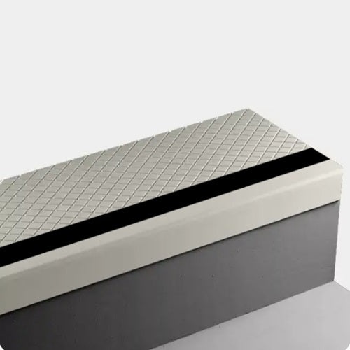 Johnsonite Snow White Diamond Stair Tread Trim