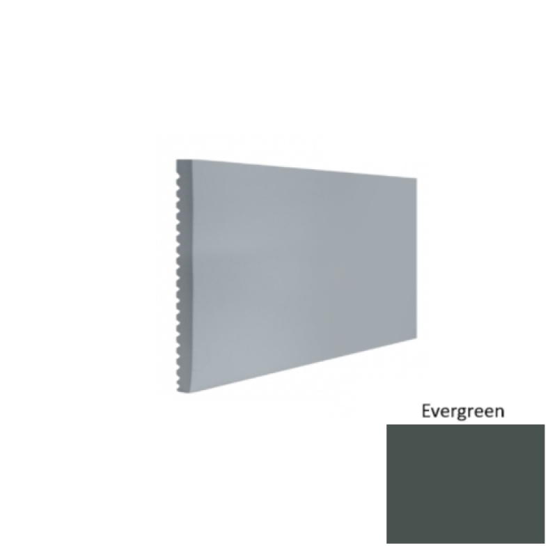 Contours #60 Candid Evergreen Rubber Profiled Wall Base - Satin