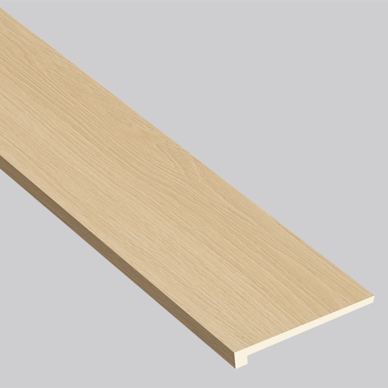Everlife Lvt Shorecliffs Houston Trail Luxury Vinyl Moulding / Trim - 12" X 47.25" Stair Tread Eased Edge - Low Gloss