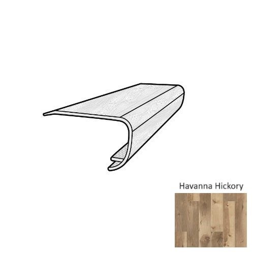 Coretec Pro Plus Xl Havanna Hickory Overlap Stairnose