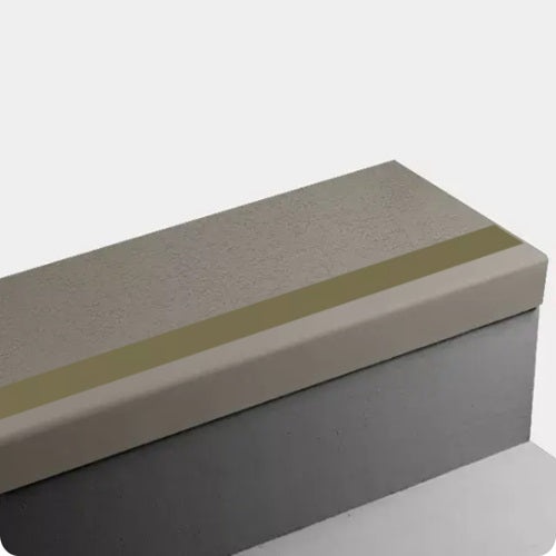 Johnsonite Boxwood Rice Paper Rubber Stair Tread