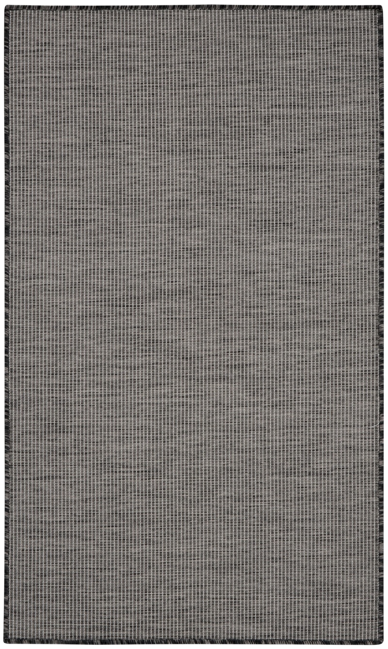 Positano Charcoal 3 Ft x 5 Ft Area Rug