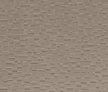 Johnsonite Sandalwood Cubis Solid Color Rubber Tile - Textured - 24" X 24"