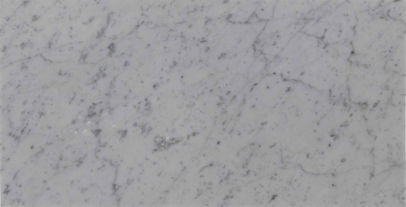 Carrara Marble Tile - Polished - 12" x 24"