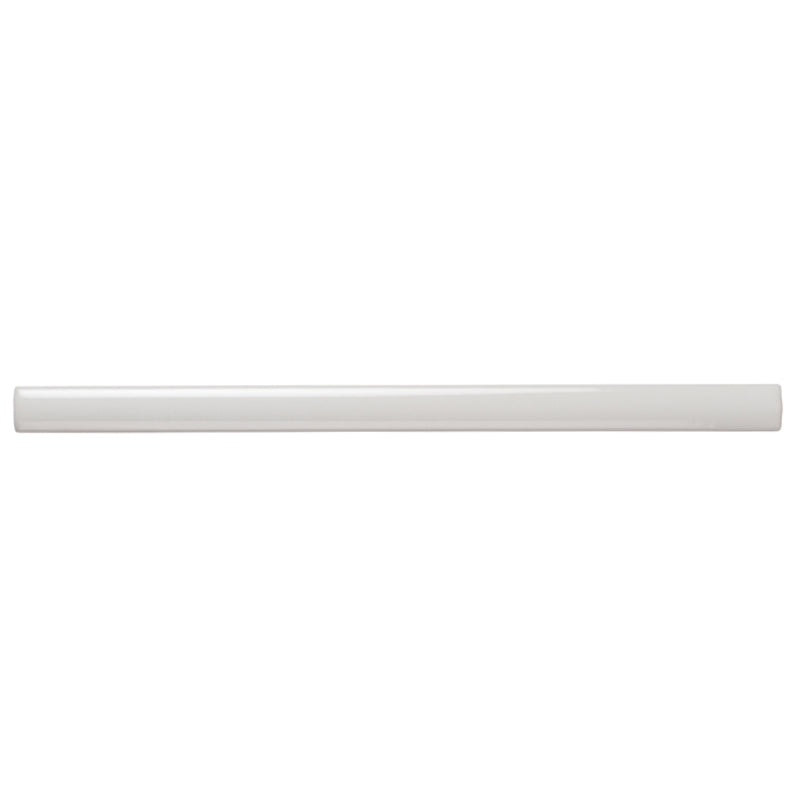 Cire White Ceramic Floor & Wall Trim
