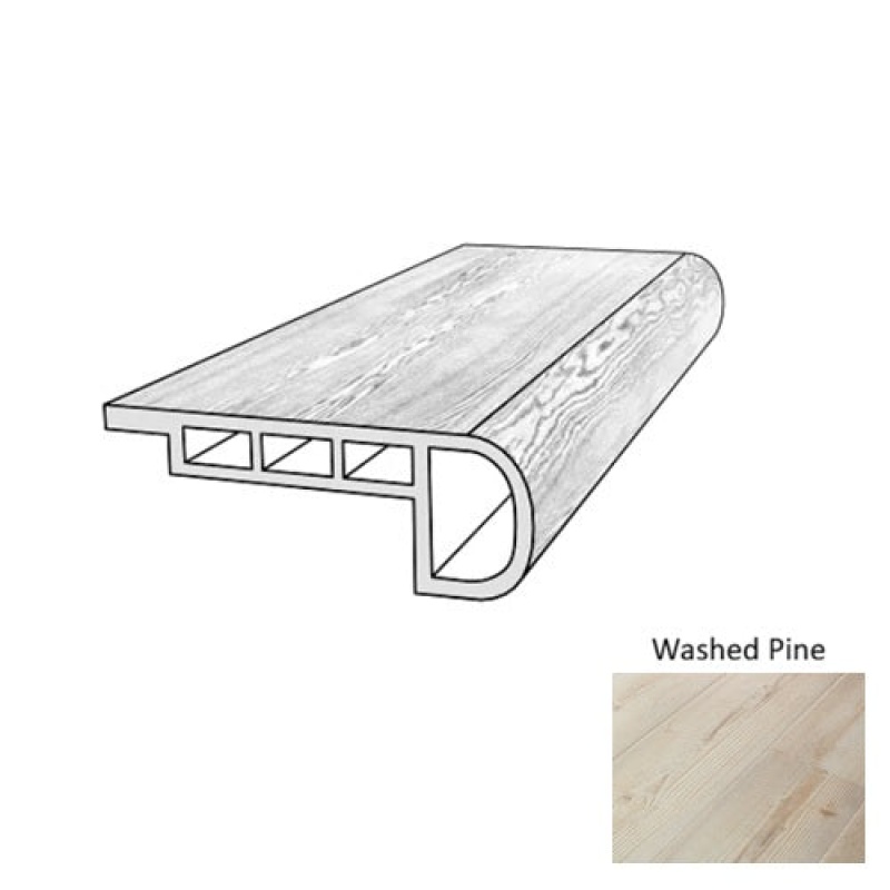 Originals Premium Washed Pine 94" Flush Stairnose