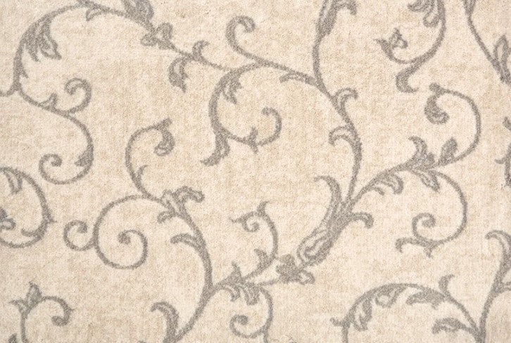 Clearance Sale! Royal Sovereign Matilda Sand Wool Carpet - Pattern - 13'2" X 9'4" Dye Lot: T-12