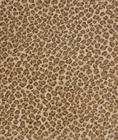 Lake Safari Beige Brown Polypropylene Carpet - Pattern