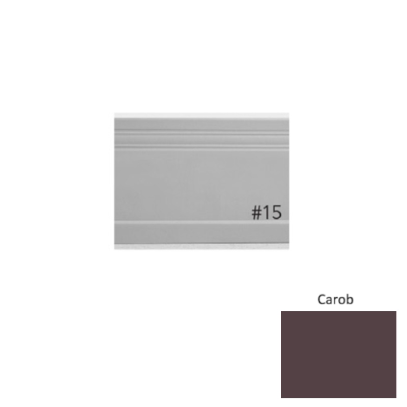 Pinnacle Plus #15 Impulse Carob Rubber Coil Wall Base