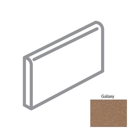 Metropolitan Galaxy Ceramic Floor & Wall Trim - 6" X 6" Bullnose - Honed
