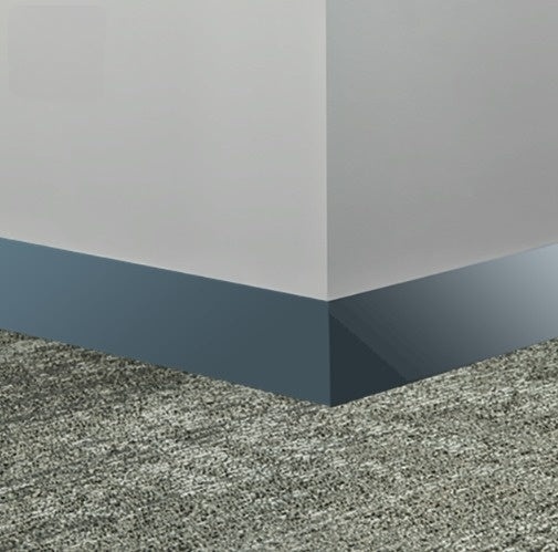 Johnsonite Windsor Blue Rubber Millwork Contoured Wall Base