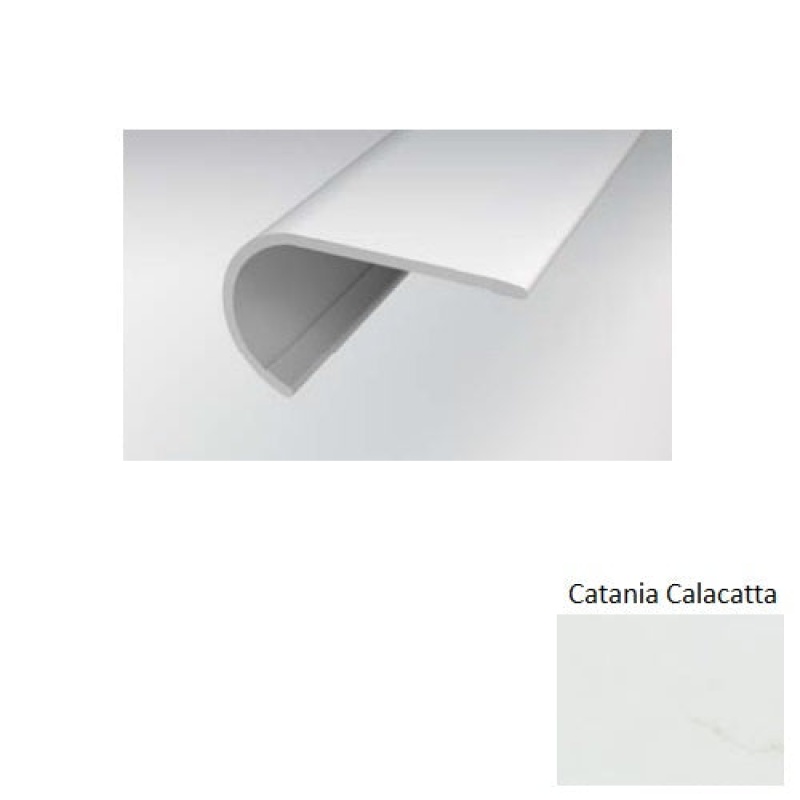 Grantshire Catania Calacatta Round Stair Nose