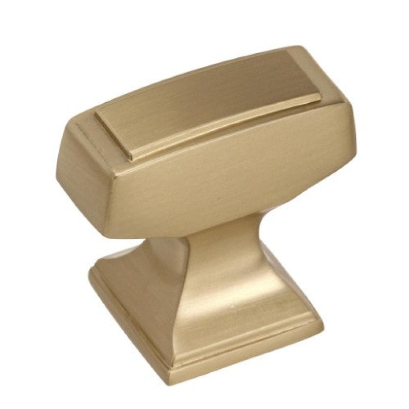 Mulholland Zinc Cabinet Knob - Golden Champagne