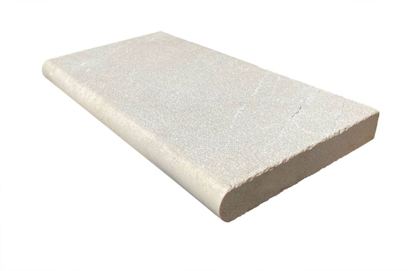 Antalya Cream Travertine Coping - Sandblasted & Brushed