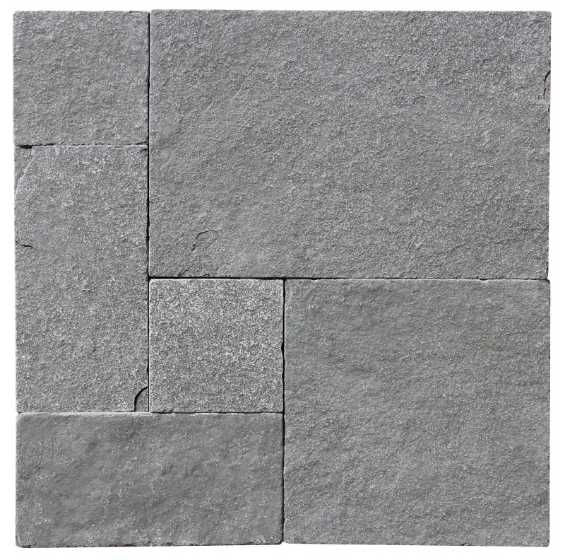 Kota Blue Limestone French Paver Versailles Pattern