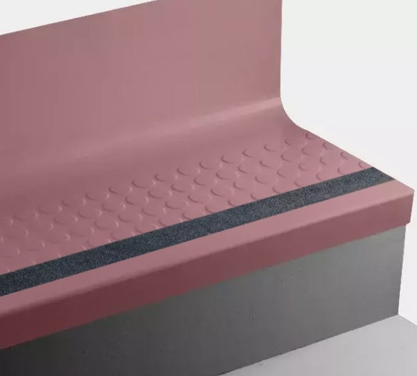 Johnsonite Flame Raised Round Rubber Moulding / Trim
