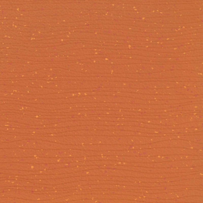 Johnsonite Orange Mary Bamboo Color Splash Speckled Rubber Tile - Textured - 24" X 24"