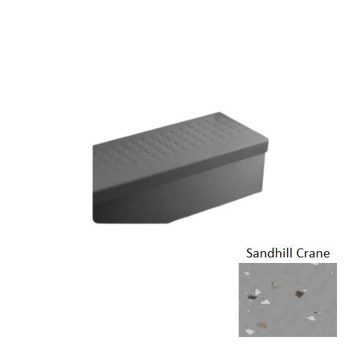 Johnsonite Sandhill Crane Raised Round Rubber Stair Tread