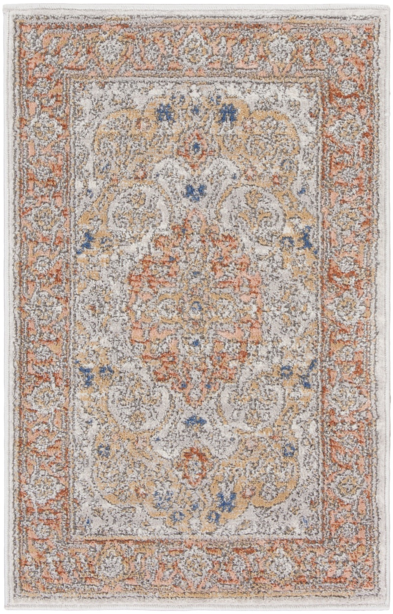 Series 4 Sr404 Ivory / Multi Vintage Area Rug