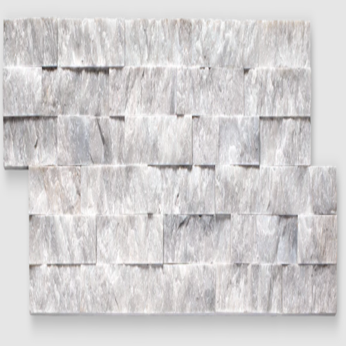 Hazy Grey Marble Ledgestone Panel