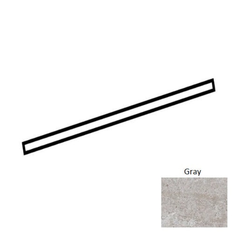 Rochester Gray Ceramic Wall Trim