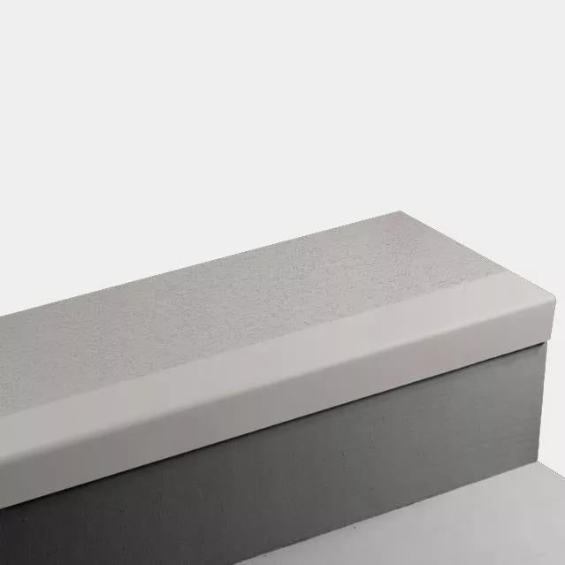 Whispering Mist Rice Paper Rubber Stair Tread Trim