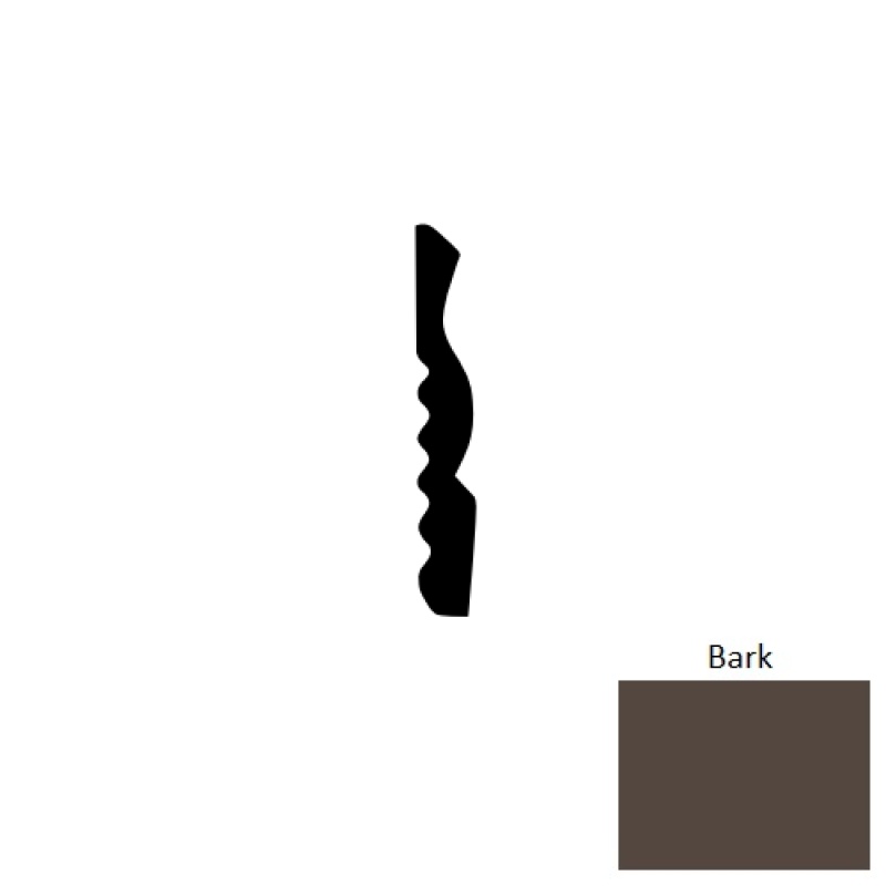 Base Sculptures Bark Harmony SC Rubber Wall Base