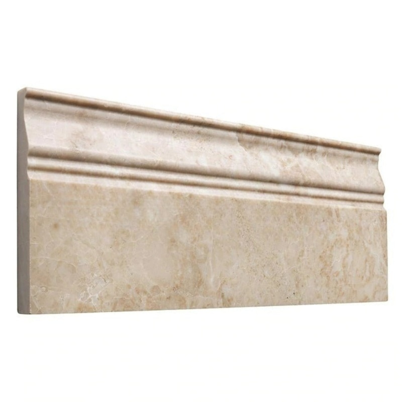 Cappuccino Marble Baseboard - 4 3/4" X 12" - Polished