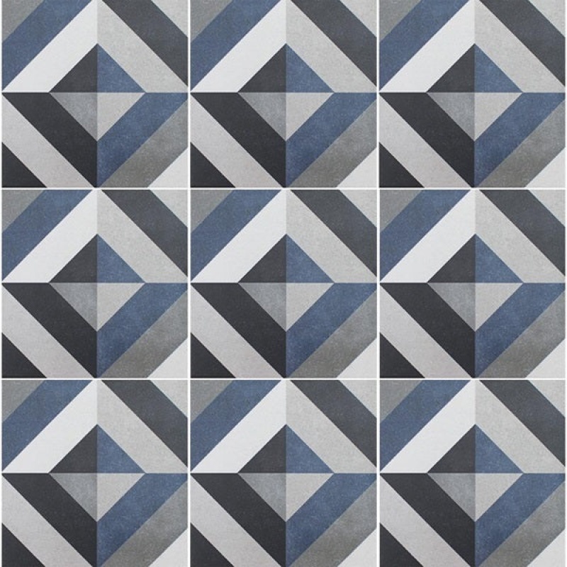 Aquatica Fleur Geraldine Porcelain Tile - Semi Gloss - 6" x 6"
