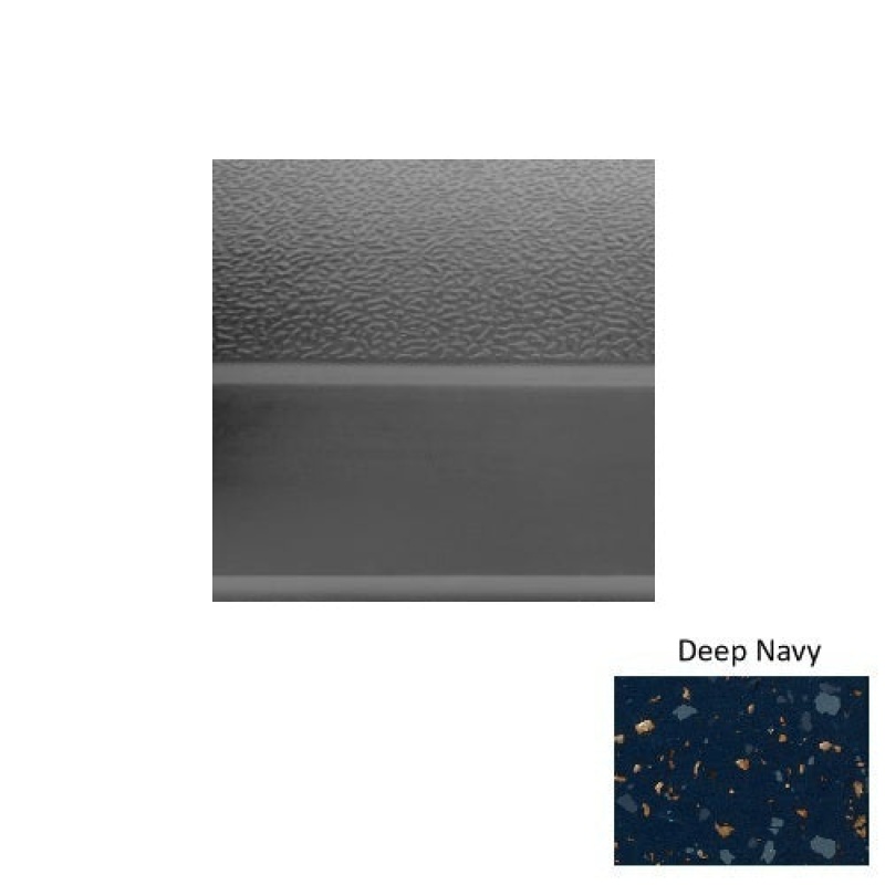 Renew 93 Deep Navy Rubber Stair Tread with Kevlar